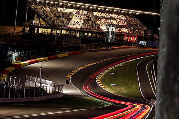 View of CrowdStrike 24 Hours of Spa